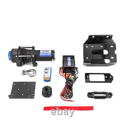 For 16-23 Honda Pioneer 1000/1000-5/1000-6 4500lbs Electric Winch Mount Rope Kit