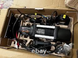 Hyper Tough 5500 LB 12V 1.5HP Magnetic Motor DC Electric Winch 10801107 UTV ATV