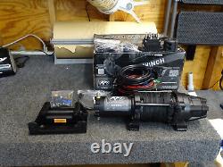 KFI Wide Assault 5000LB Electric Winch With Remote & Mounted Switch AS-50WX