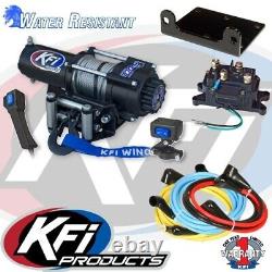 Kfi Products A3000 3000 Lbs Steel Cable Atv Utv Winch