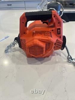 Mile Marker Rhino Pull 1000 Orange Portable Electric Winch with 39' Synthetic Rope