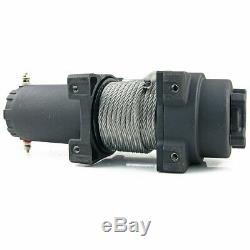 NEW! 12V 6000LBS 2722KG Electric Winch Steel Cable Universal ATV UTV 4WD Truck