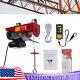 New Electric Hoist 440lbs Electric Winch Crane With Wireless Remote Control Us