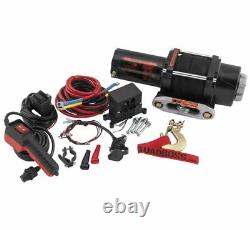 NEW QUADBOSS ATV ELECTRIC WINCH 3500 LB with SYNTHETIC ROPE 60-8703