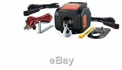NEW Winch Ton Hoist Puller Cable lb Come Along Pull 2 Lift Electric Power Gear