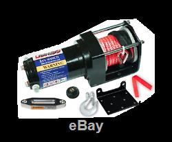New 12v Wireless 4500lbs / 2040kgs Electric Winch Synthetic Rope Atv 4wd Boat