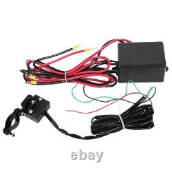 New 3000lbs Electric Recovery Winch 12V Wire Remote Control Kit For Truck SUV
