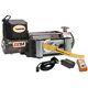 New Keeper Kw13122 12 Volt Electric 13,500 Lb Winch With Remote 92 Ft X 3/8