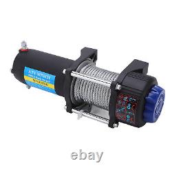 New Stainless Steel Electric Winch 4000LB 12V Winch With Wireless Remote Control