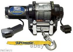 New Superwinch Winch Kit 3000 Lb Recovery 12v Electric Truck ATV Trailer Tow