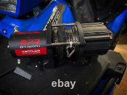 OPENROAD Electric Winch 6000lbs, with Synthetic Rope for Towing ATV