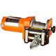 Prowinch 1500 Lbs Powered Electric Winch Waterproof 12v Dc