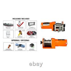 Prowinch 1500 lbs Powered Electric Winch Waterproof 12V DC