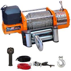 Prowinch 20000 lbs Electric Waterproof Winch Wire Rope 24V