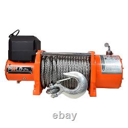 Prowinch 20000 lbs Electric Waterproof Winch Wire Rope 24V