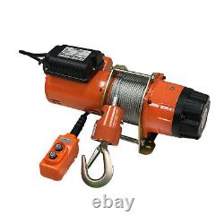 Prowinch 660 lbs Electric Compact Industrial Winch Wire Rope 110/120V Single Pha