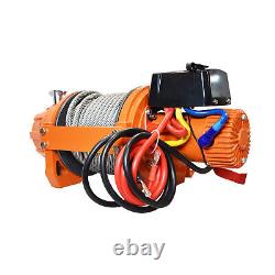 Prowinch Electric Winch Waterproof 12V Wireless Wire Rope 25000 lbs