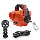Prowinch Portable Electric Winch Hoist 500 Lbs. Rechargeable Battery Powered Wir