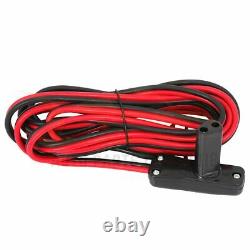 Recovery Boat Winch Tow Towing 3500LBS Truck Trailer Boat SUV Steel Cable