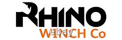 Rhino Electric Winch Wireless 4500Lb / 2040Kg 12v Carbon Black