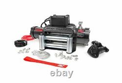Rough Country 12000-Lb Electric Winch Recovery System with Steel Cable PRO12000