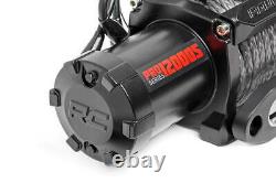 Rough Country 12000lb Pro Series Electric Winch Synthetic Rope