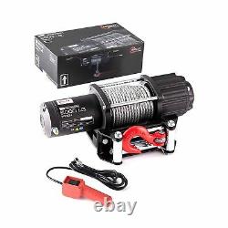 Rugcel Electric Winch 12V DC 5000 Lb Off Road Automatic Powersports ATV Utility