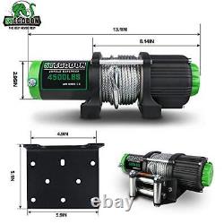 STEGODON New 4500 lb. Load Capacity Electric Winch12V Steel Cable Winch with