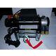 Sto 13000lb Electric Recovery Winch Universal Dc12v/24v Steel Cable Rope Towing