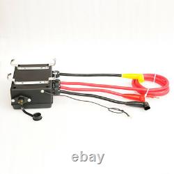 STO 9500LB Electric Recovery Winch Universal 12V Steel Cable Rope Towing Tow Kit