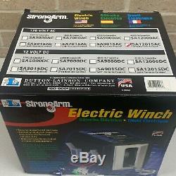 STRONGARM SA12015AC 120V Powered Electric Winch with Remote Control 4000lb NEW