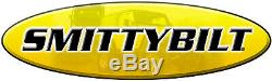 Smittybilt 98512 Winch/Synthetic Rope/Aluminum Fairlead/Textured Black 12000 lb