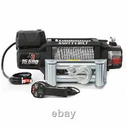 Smittybilt X2O GEN2 15500lb Wireless Winch 12V Electric 98.5FT Steel Cable