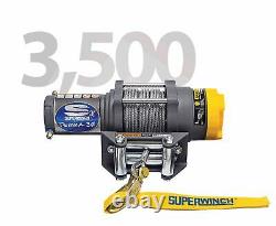 Superwinch 1135220 Terra 35 13.64x50' 12 Volt Winch with 3500 lb Capacity