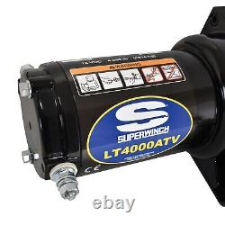 Superwinch 1140230 ATV LT Series 4,000 lbs Electric Winch with Synthetic Rope