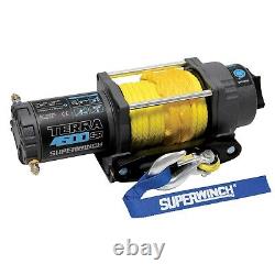 Superwinch 1145270 Terra Vehicle Mounted 12V Electric 4500lb Capacity Rope Winch
