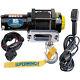 Superwinch 12v Dc Electric Atv Winch-4000lb. Cap. 50ft. Synthetic Rope, #1140230