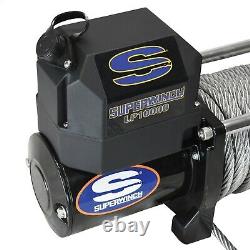 Superwinch 1510200 Universal LP10000 12V Wire Rope 10K Rated 3/8 x 85 ft Winch