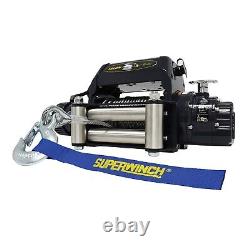 Superwinch 1695210 Winch Electric 12V 9500 Lb Roller Fairlead 85 Ft Line Length