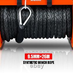 Synthetic Rope Winch-13000 lb. Load Capacity Premium Electric Winch