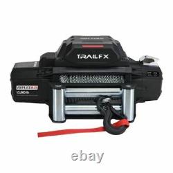 TrailFX 12,000 lbs Reflex 2.0 Remote Electric Winch With Synthetic Wire Rope 94