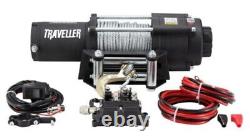 Traveller EWP4500A 12V UTV Electric Winch 4,500 lb Capacity for UTV & ATV's