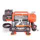 Truck Recovery Electric Winch, 24v 17500lb, 4x4 Steel Cable, Heavy Duty Rhino