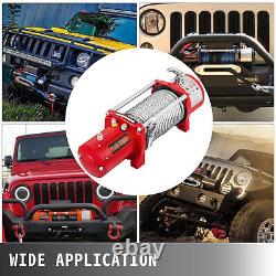 Truck Winch Electric Winch 13000LBS 12V Power Winch 85ft Steel Cable for UTV ATV
