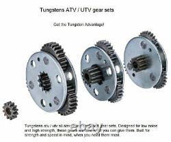 Tungsten4x4 3000lbs 12V ATV/UTV Electric Winch Synthetic Rope Wireless Remote