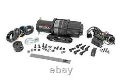 UTV 4500lb Electric Winch w Synthetic Rope by Rough Country RS4500S
