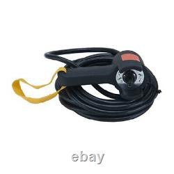 Universal KDS-12.0C 12000lb Pound Recovery Electric Winch 12V Steel Cable Rope