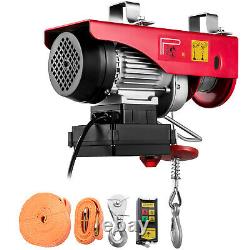 VEVOR 660lbs Electric Hoist Crane Winch Lift Overhead with Wireless Remote Control