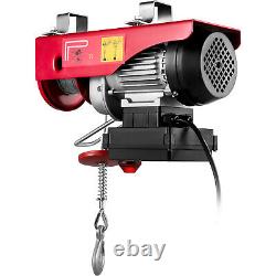 VEVOR 660lbs Electric Hoist Crane Winch Lift Overhead with Wireless Remote Control