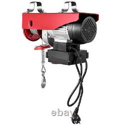 VEVOR 880lbs Electric Hoist Wire Cable Winch Engine Crane Lift Remote Control